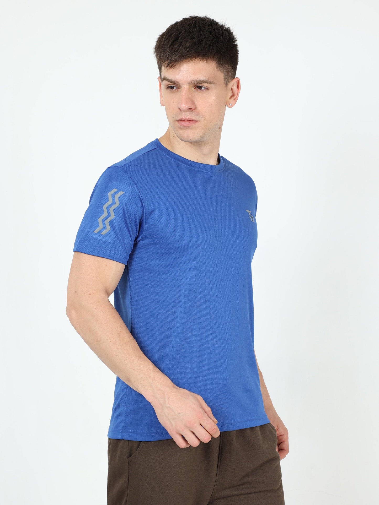 Athleisure Men's Premium T-Shirt – Blue