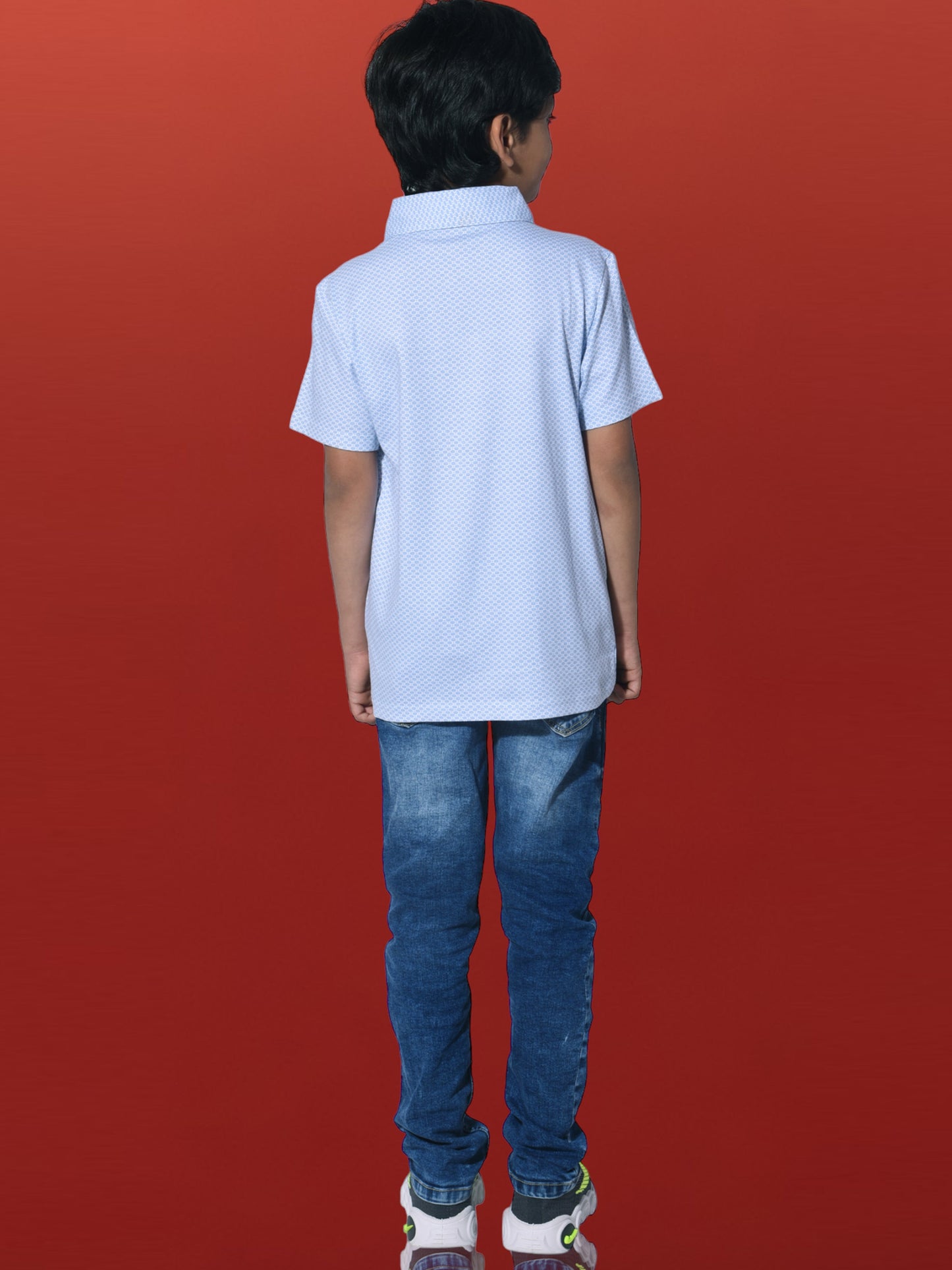 Boys Execute Collar T-Shirt