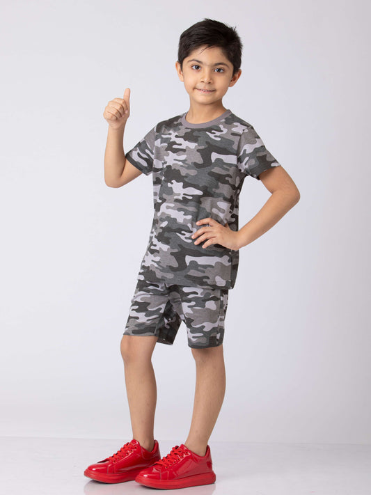 Militant Commando Boys Pure Cotton Co-Ords set
