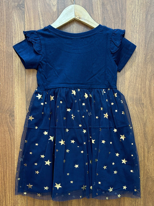 Merry Christmas Girls Premium Cotton Frocks