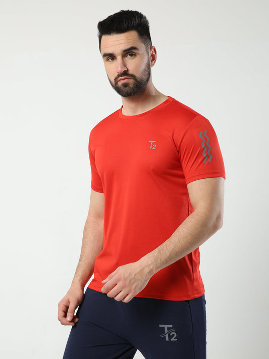 Athleisure Men's Premium T-Shirt - Red