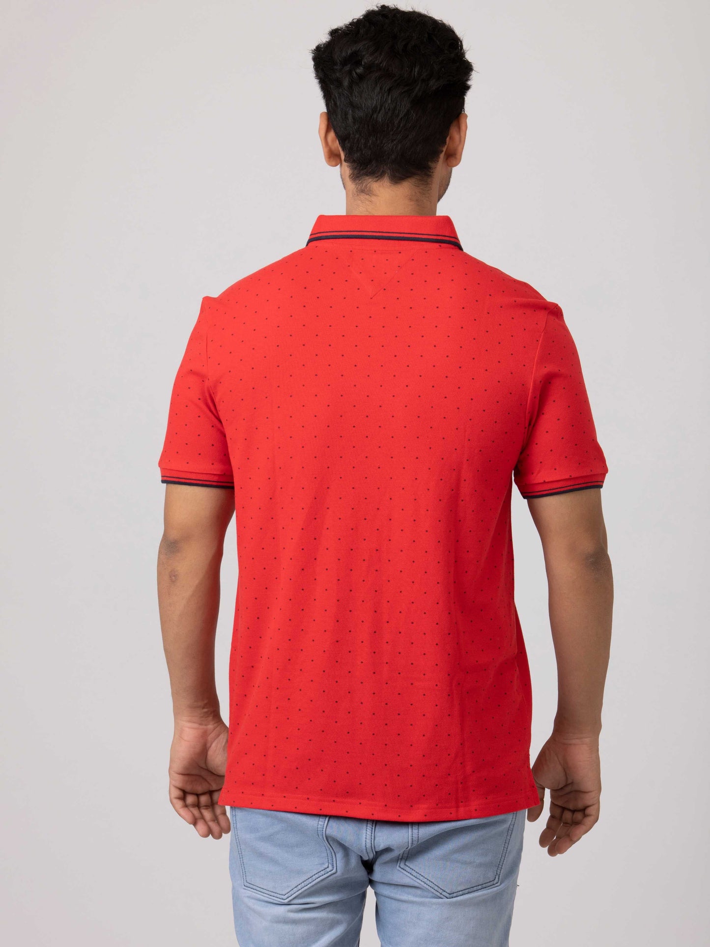 Crimson Classic & Comfortable 100% Cotton Mens Collar T-Shirt