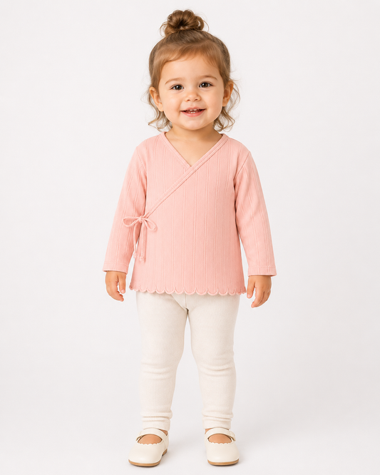 Peach Petal - Babies Top