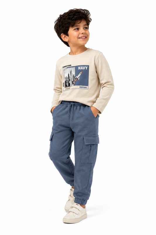 Blue Flux - Boys Cargo Joggers