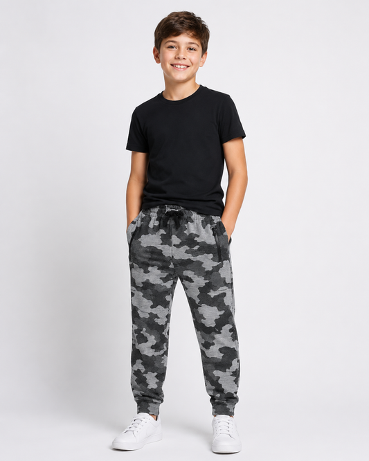 Grey-wolf | Boys Cotton Joggers