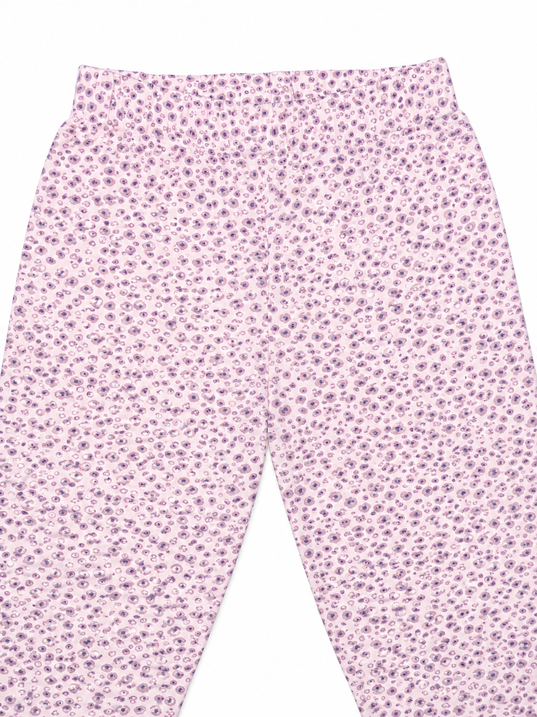 Lavender Bloom Girls Leggings | Ankle Length