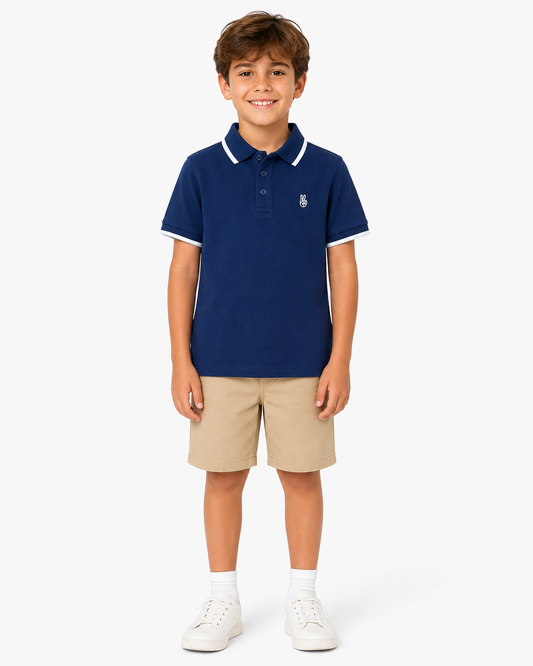 Little Captain - Boys Polo T-shirt