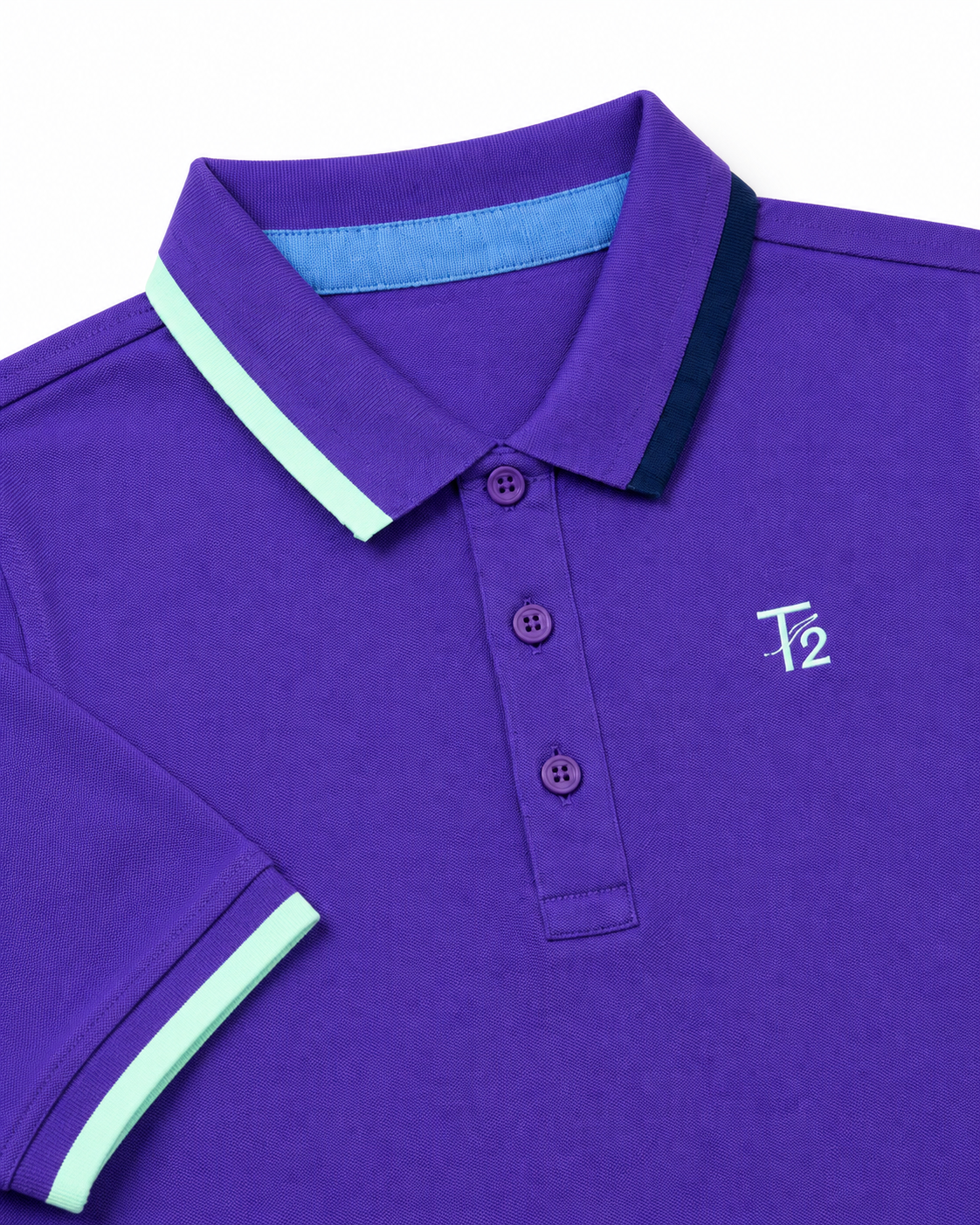 Grape Club - Boys Polo T-Shirt | Deep Purple