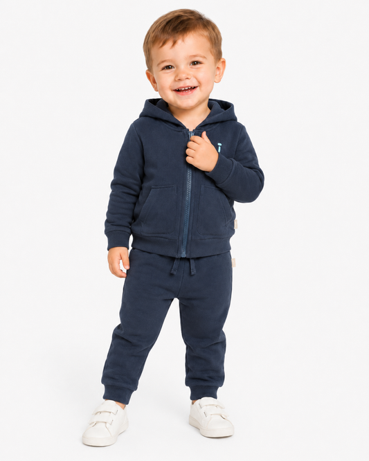 Moonberry - Babies Zipper Hoodie Set