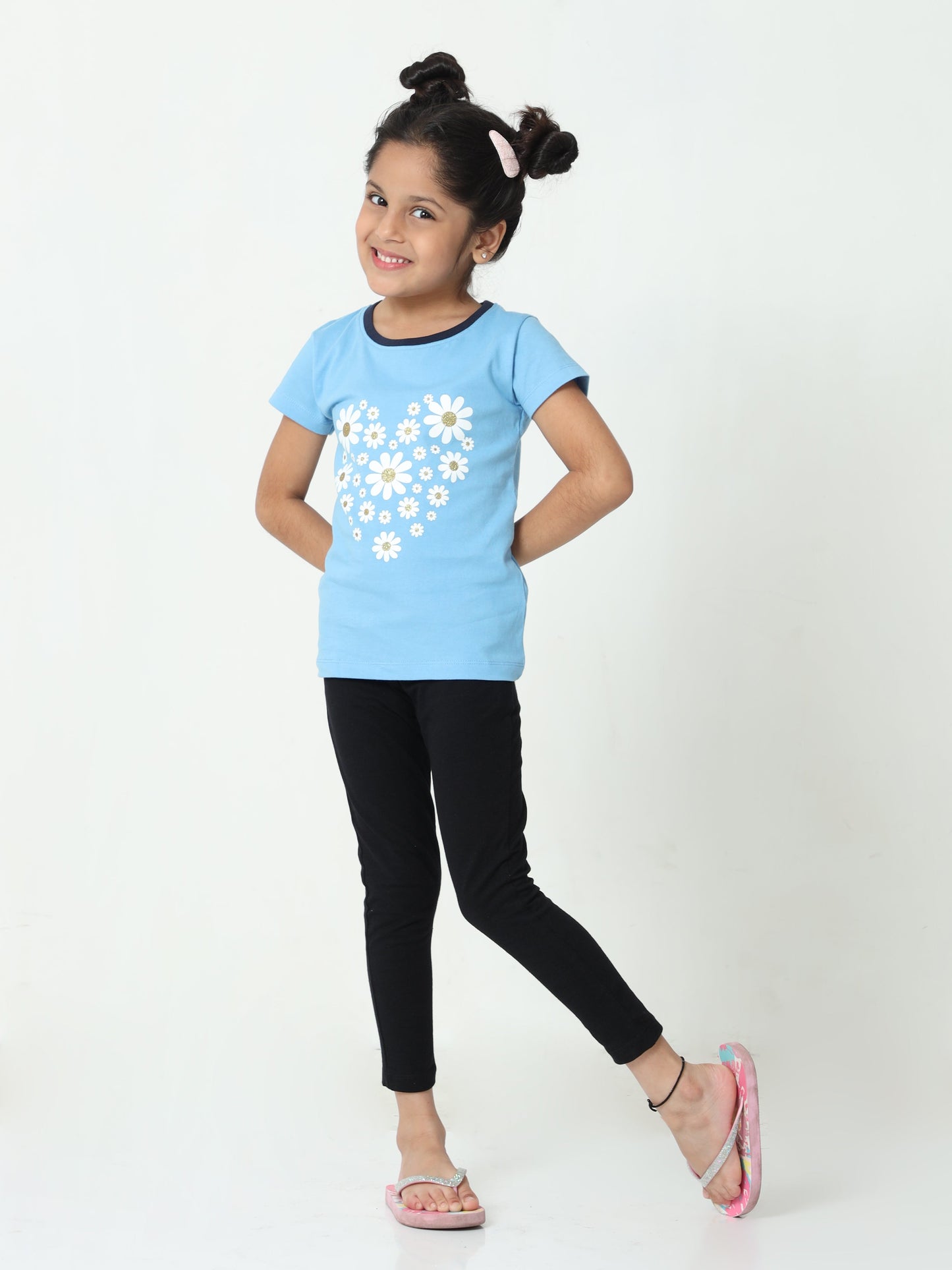 Sun shine flower girl's T-Shirt