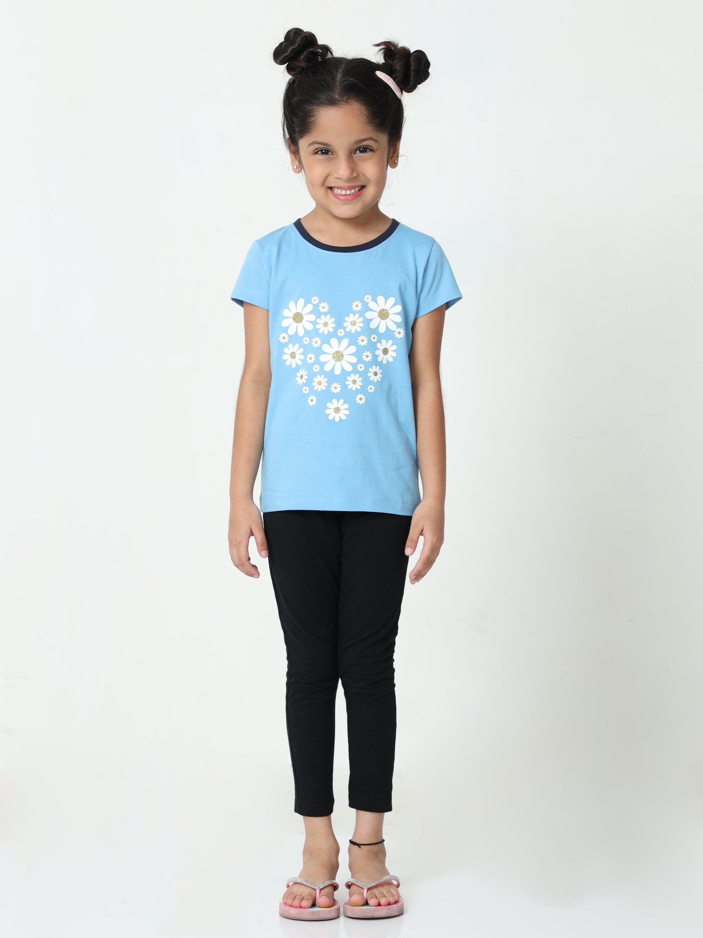 Sun shine flower girl's T-Shirt