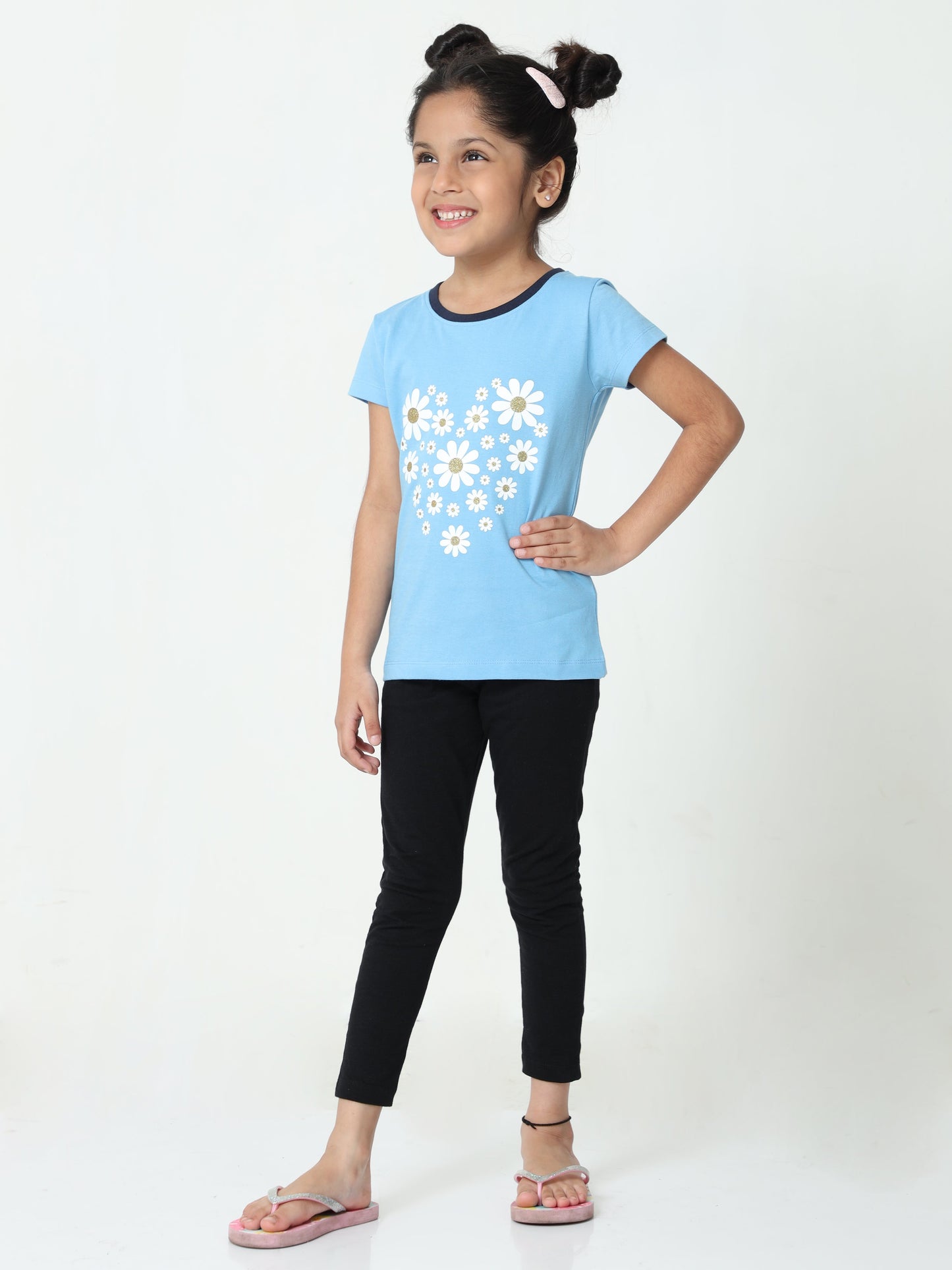 Sun shine flower girl's T-Shirt
