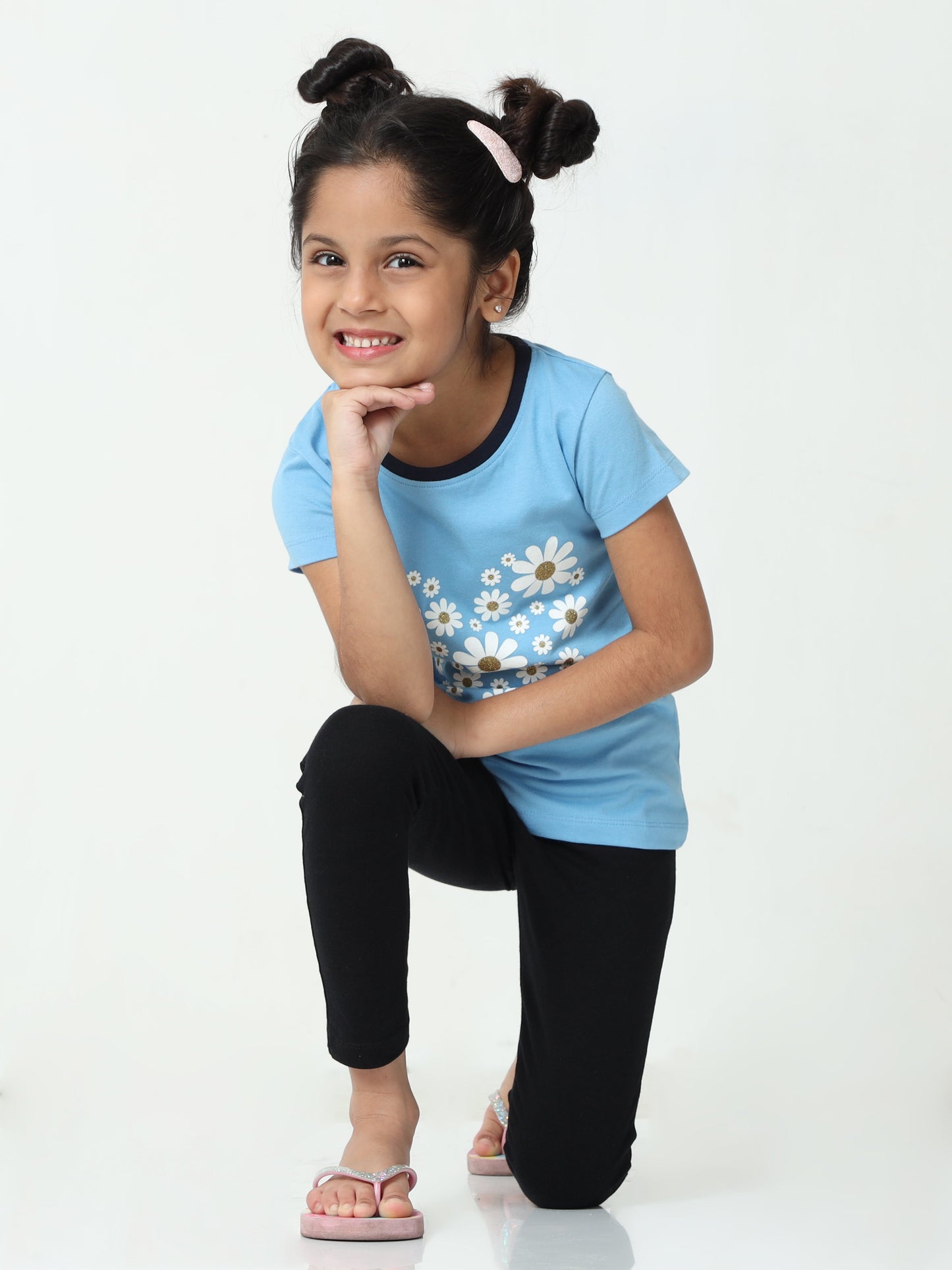 Sun shine flower girl's T-Shirt