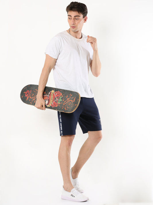 Comfy Cotton - Men's Premium Shorts : Navy