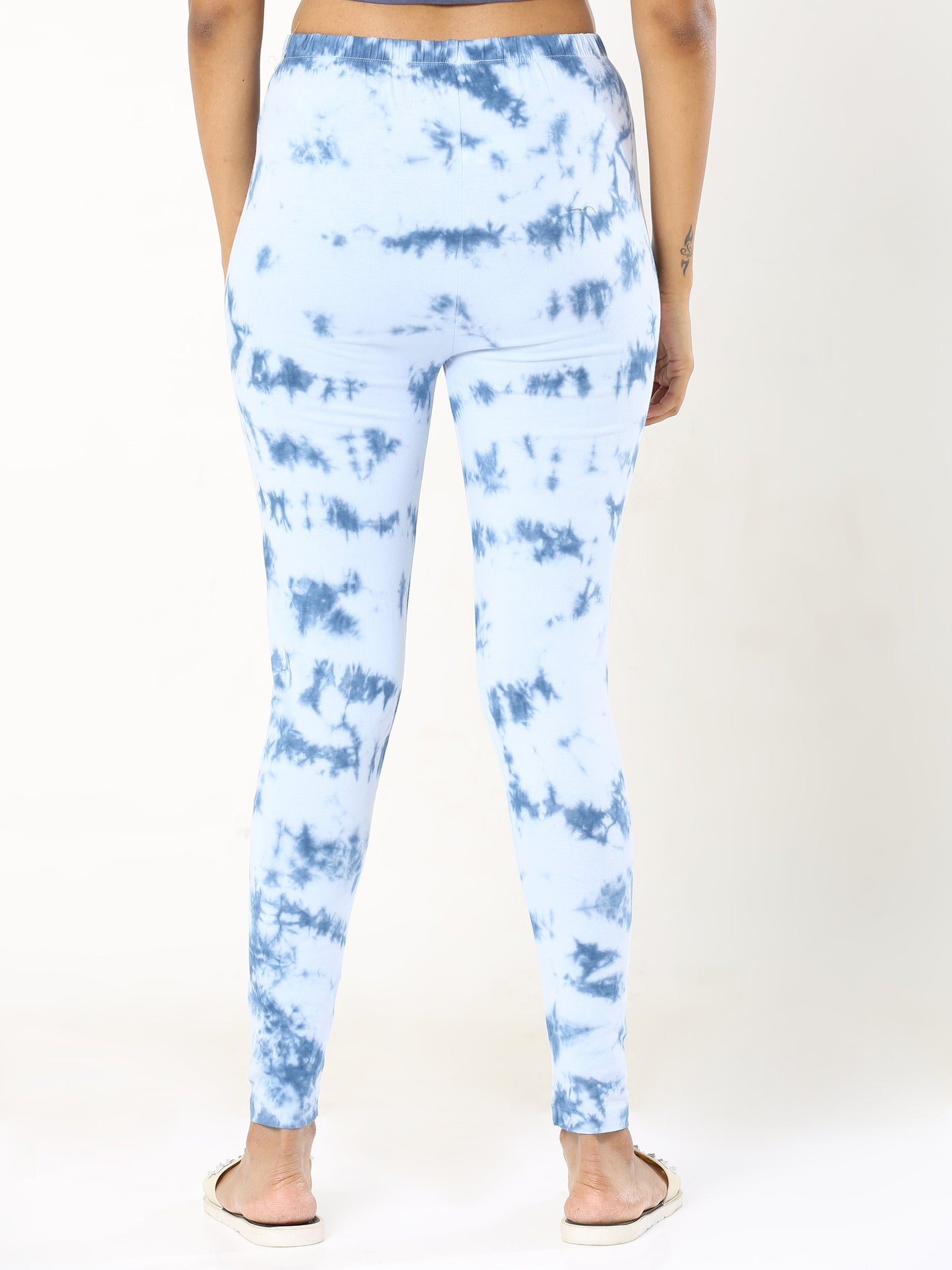 Tie & Dye Leggings - Blue