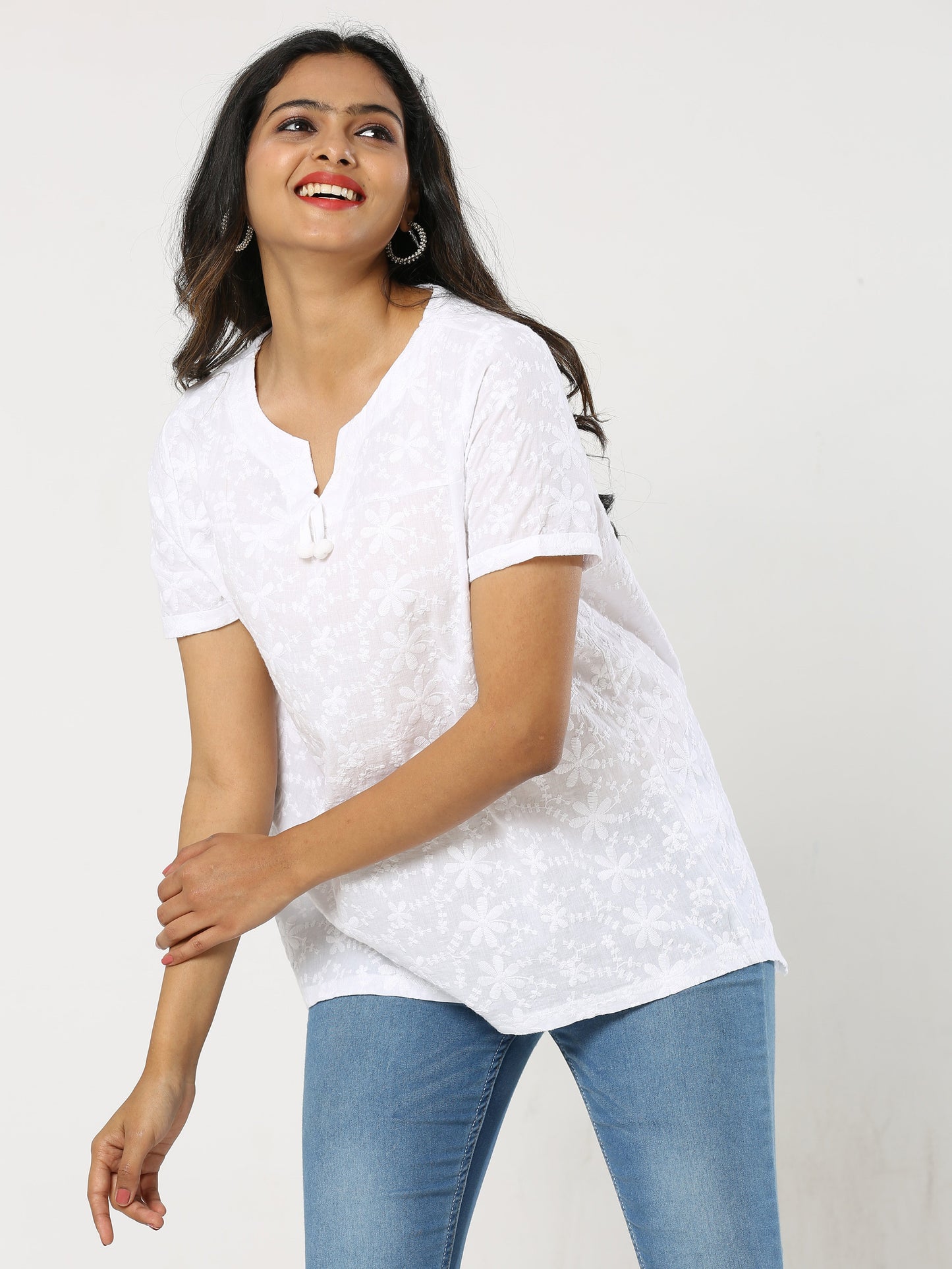 Embro white Top