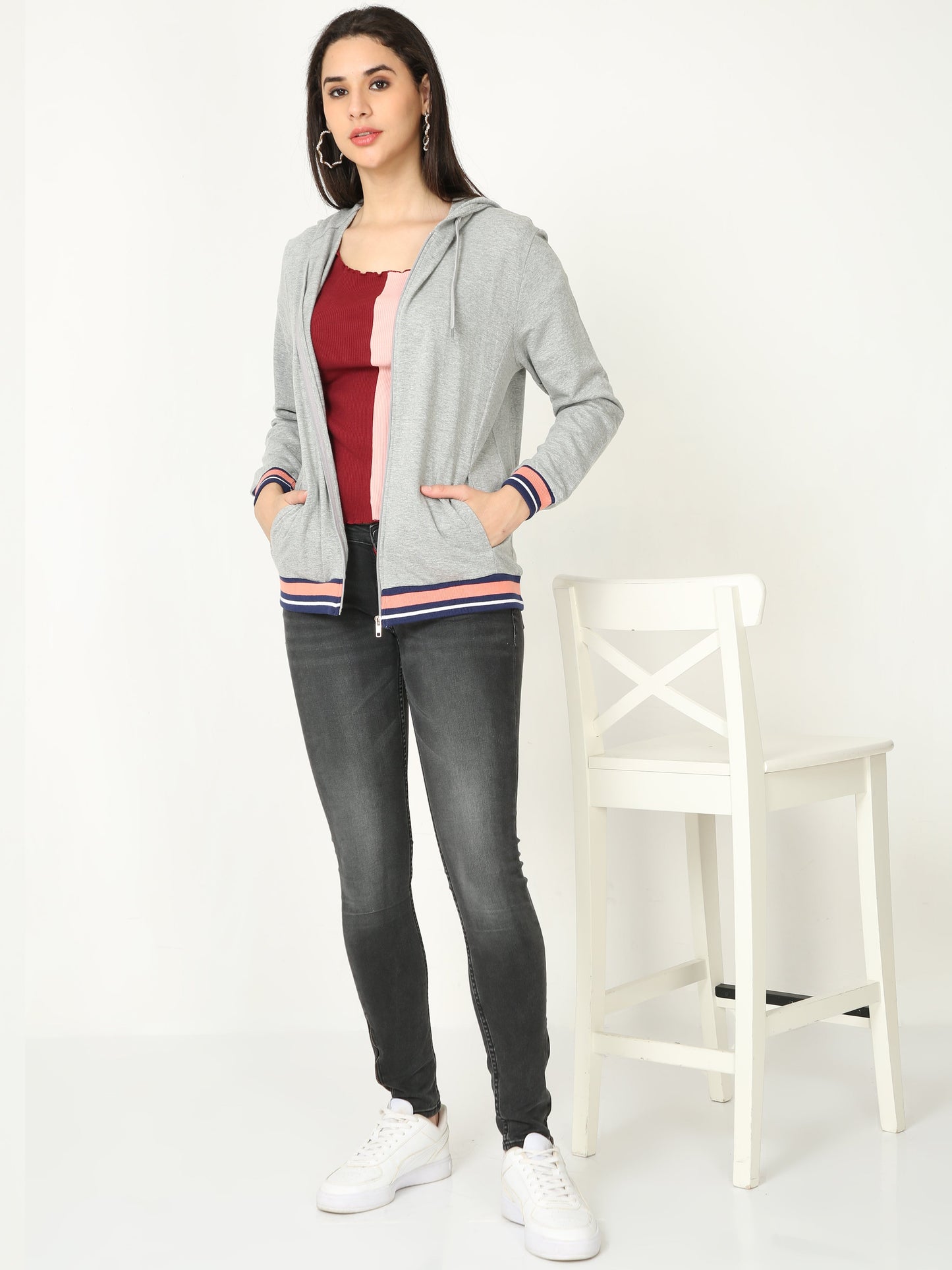 Cozy Comfort Women's Hooded Sweatshirt