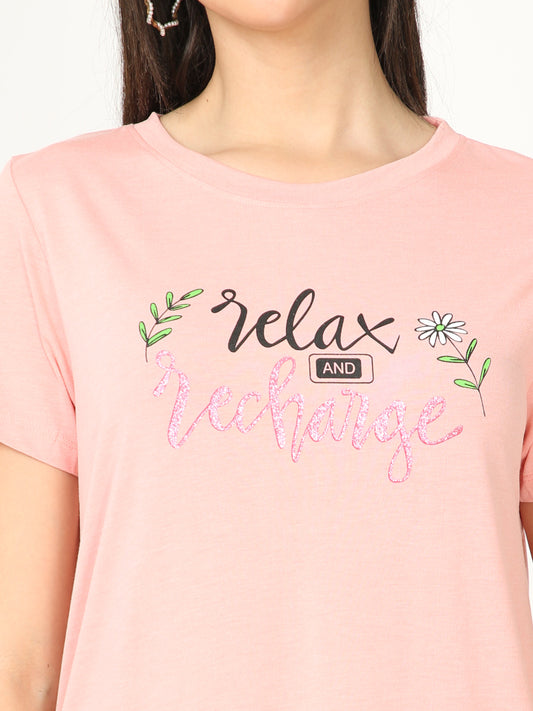 Relax & Recharge Short Nighty