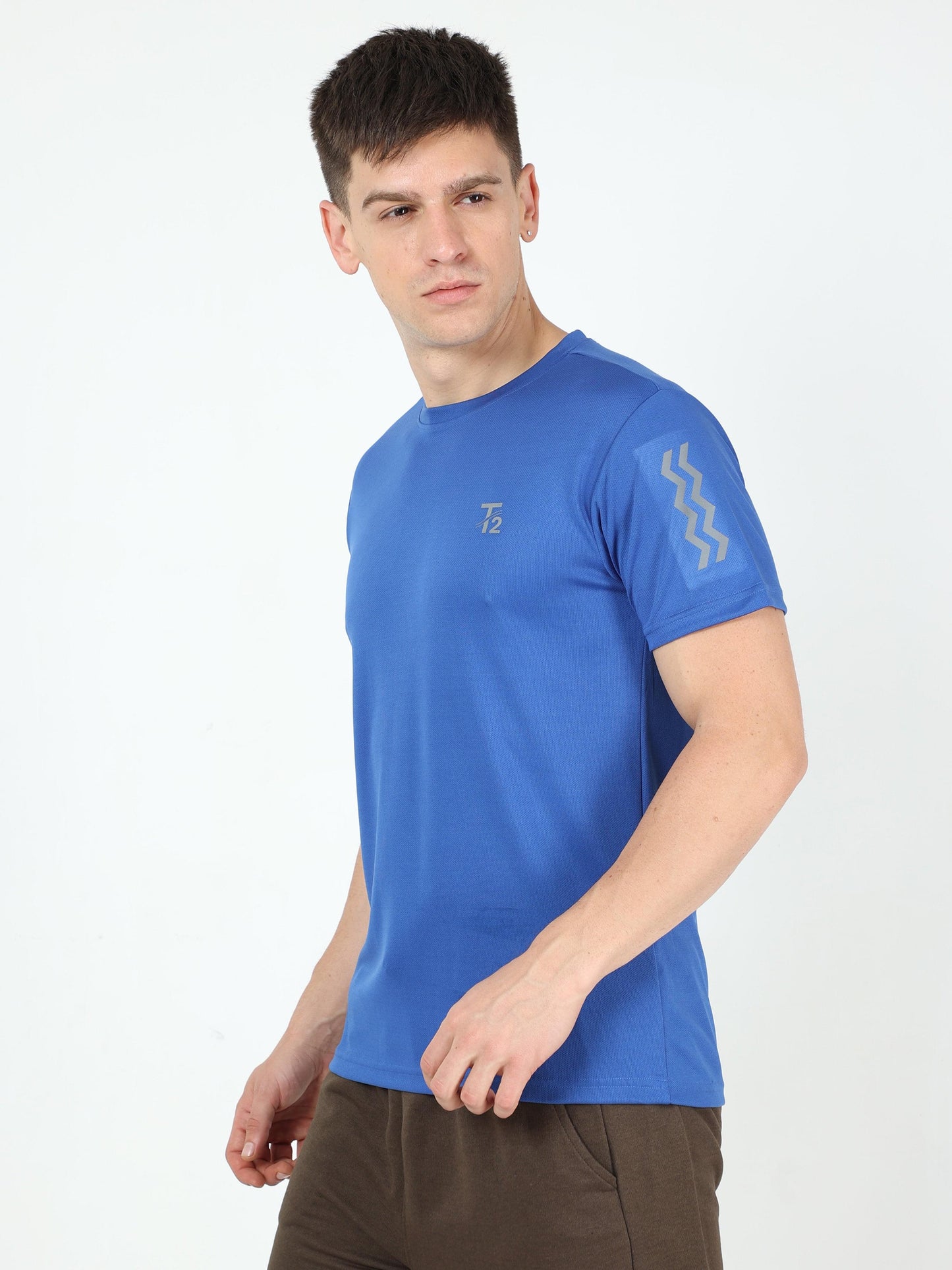 Athleisure Men's Premium T-Shirt – Blue