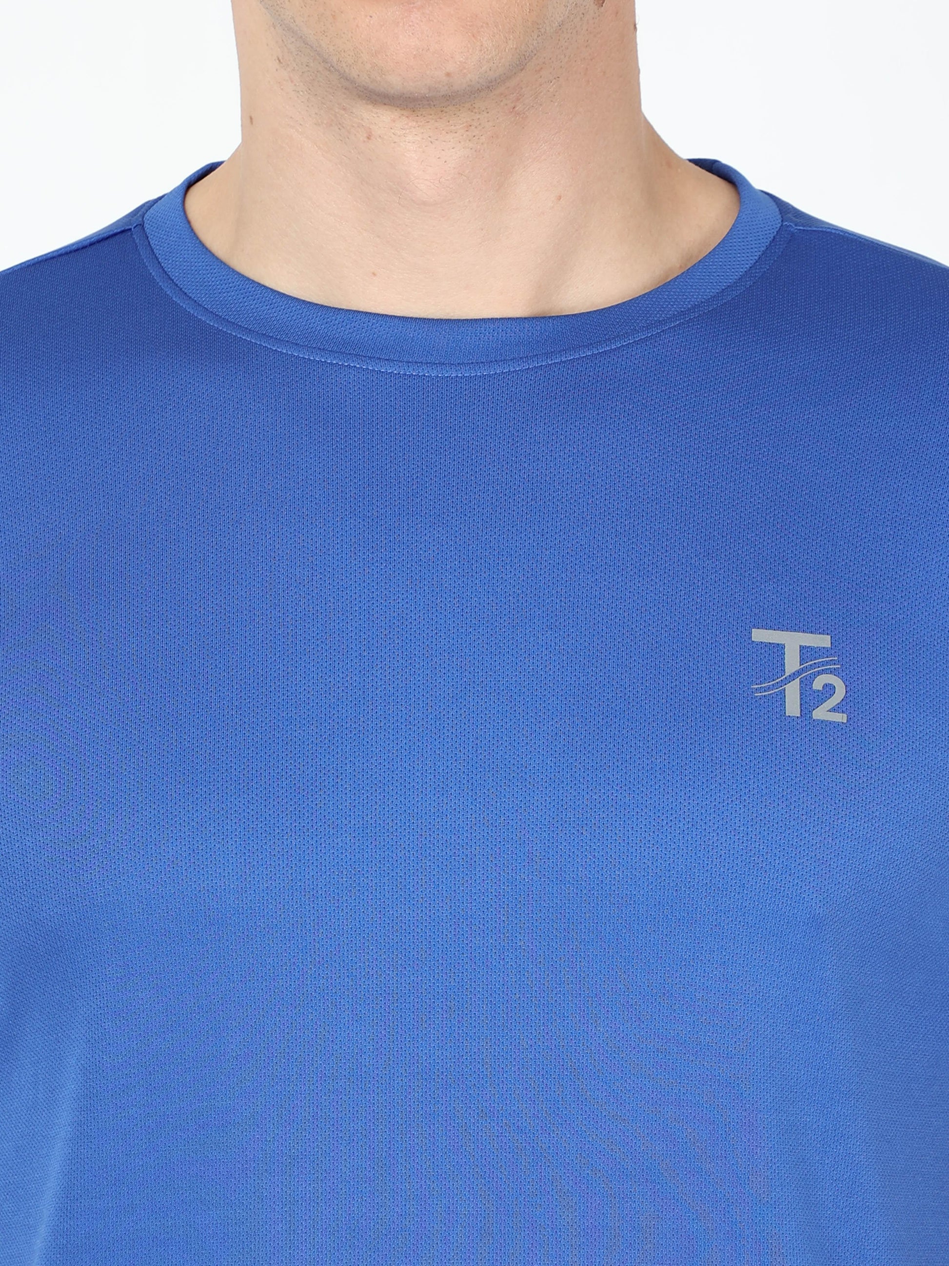 Athleisure Men's Premium T-Shirt – Blue