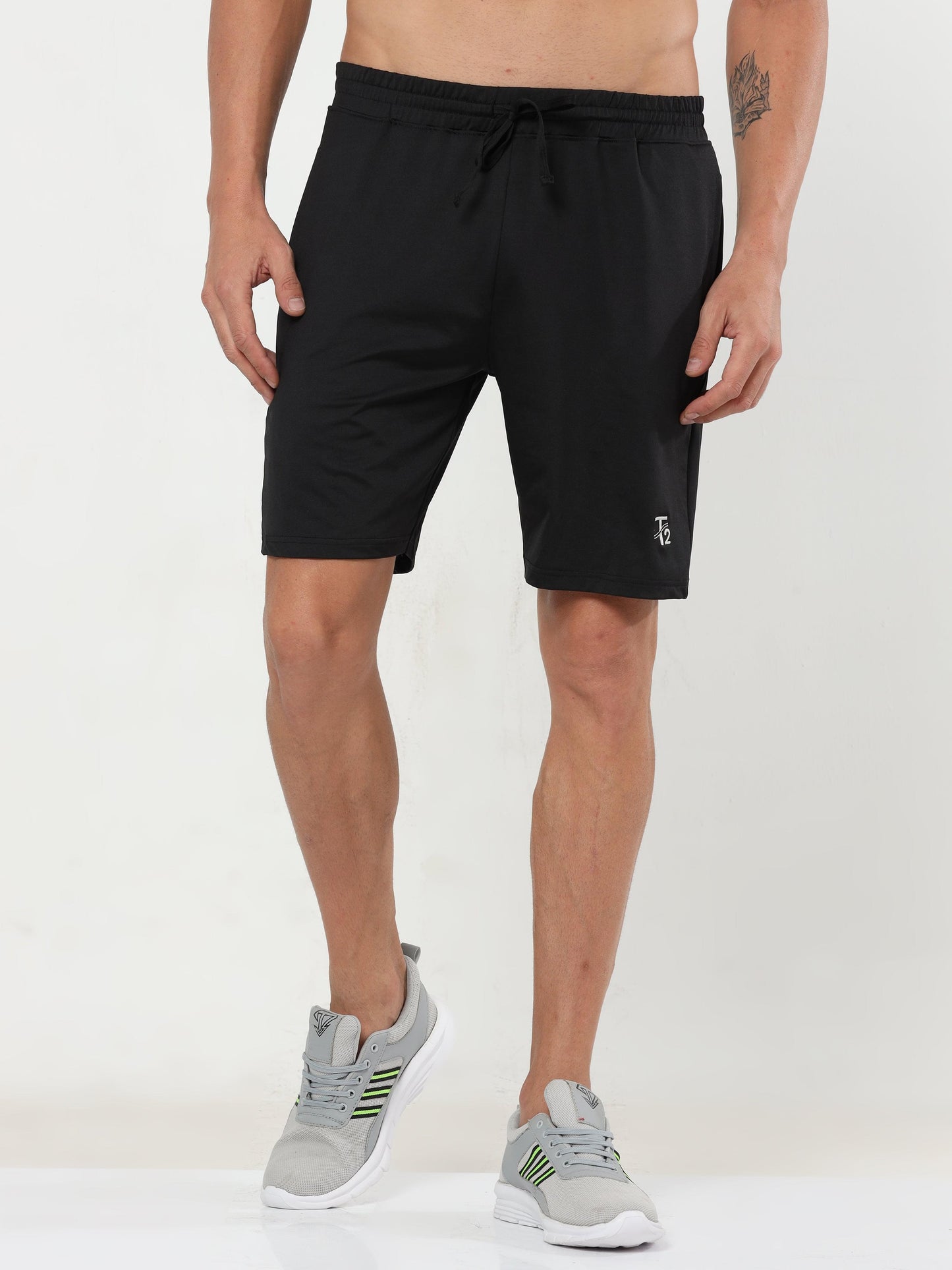 Athleisure Active Men's Shorts - Black