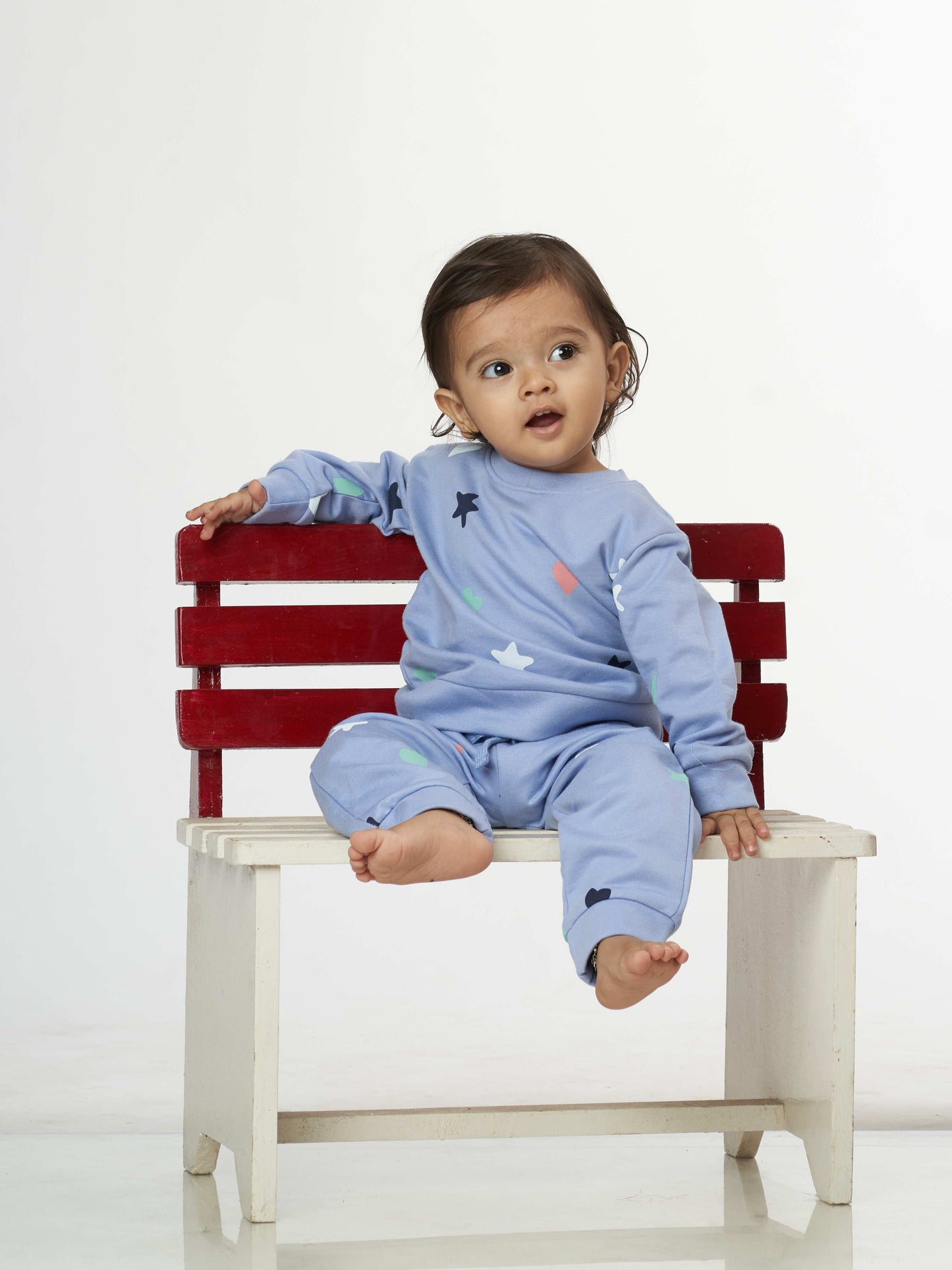 Twinkle Star Babies Pyjama Set Blue