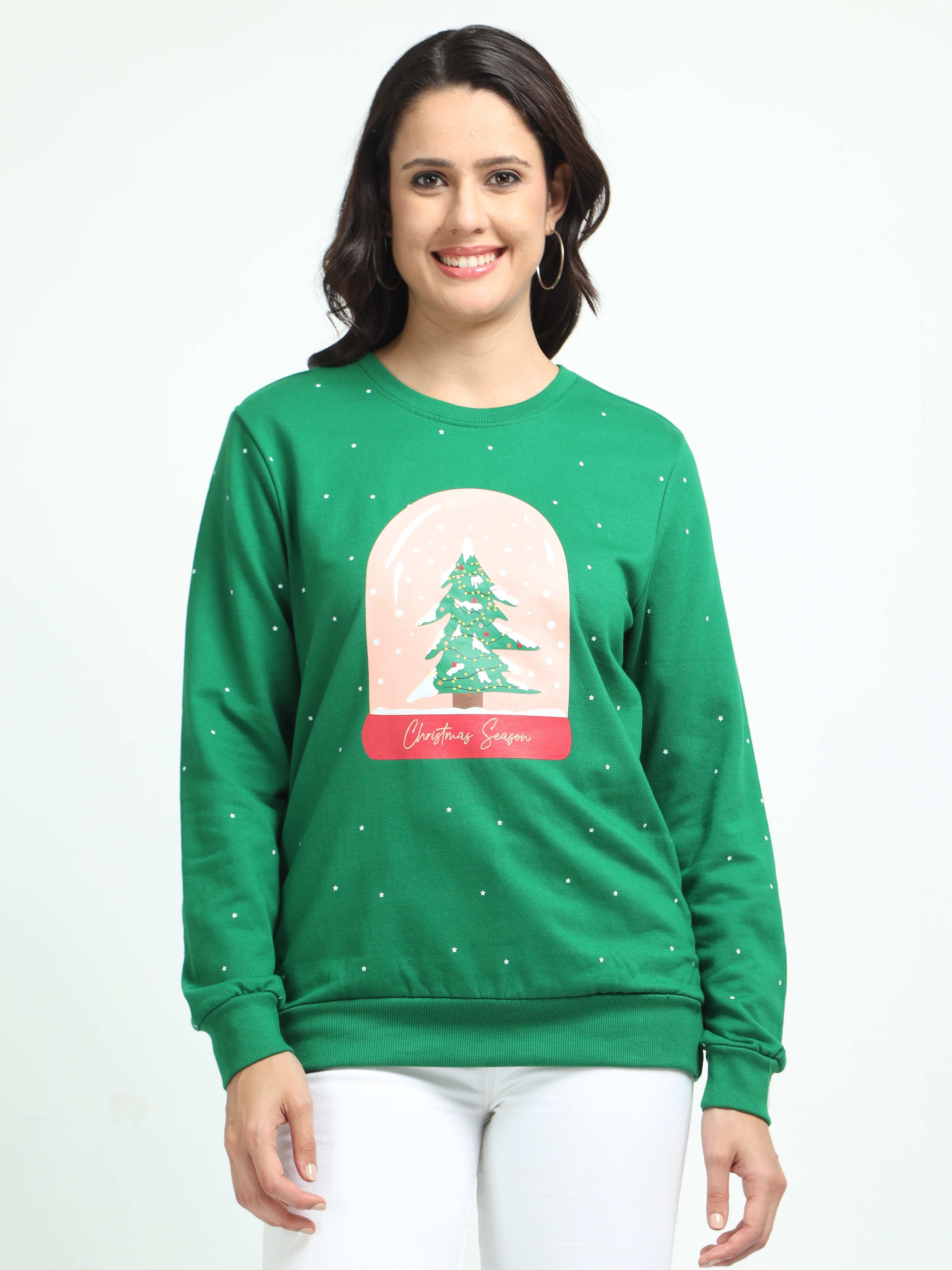 Christmas womens outlet sweatshirts