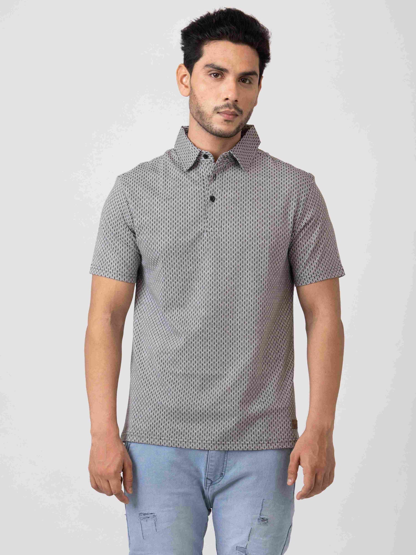 Polo Fields Classic & Comfortable 100% Cotton Mens Collar T-Shirt