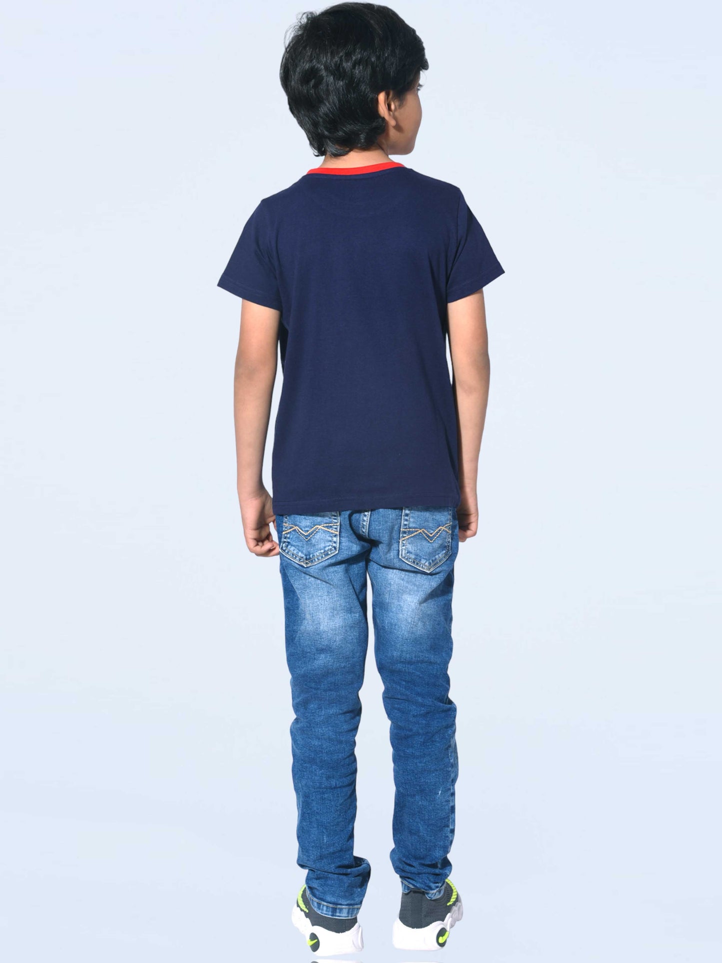 Pause for Presents Boys T-Shirt ( Navy )