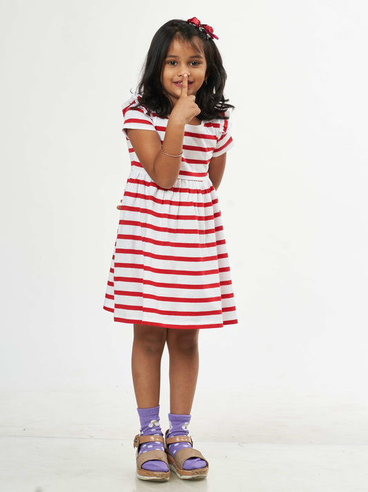 Joyful Girls Premium Cotton Frocks