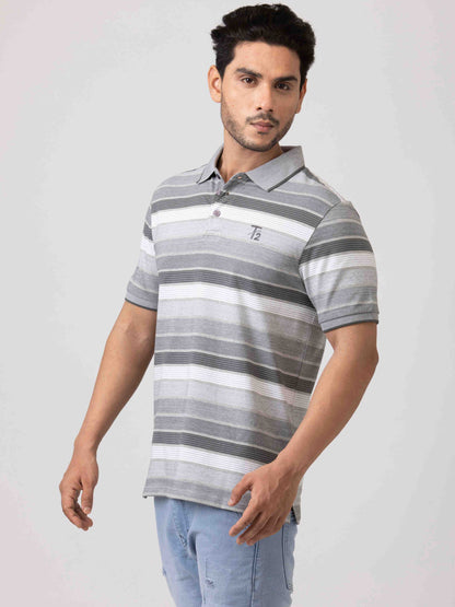 Everyday Essentials Classic & Comfortable 100% Cotton Mens Collar T-Shirt