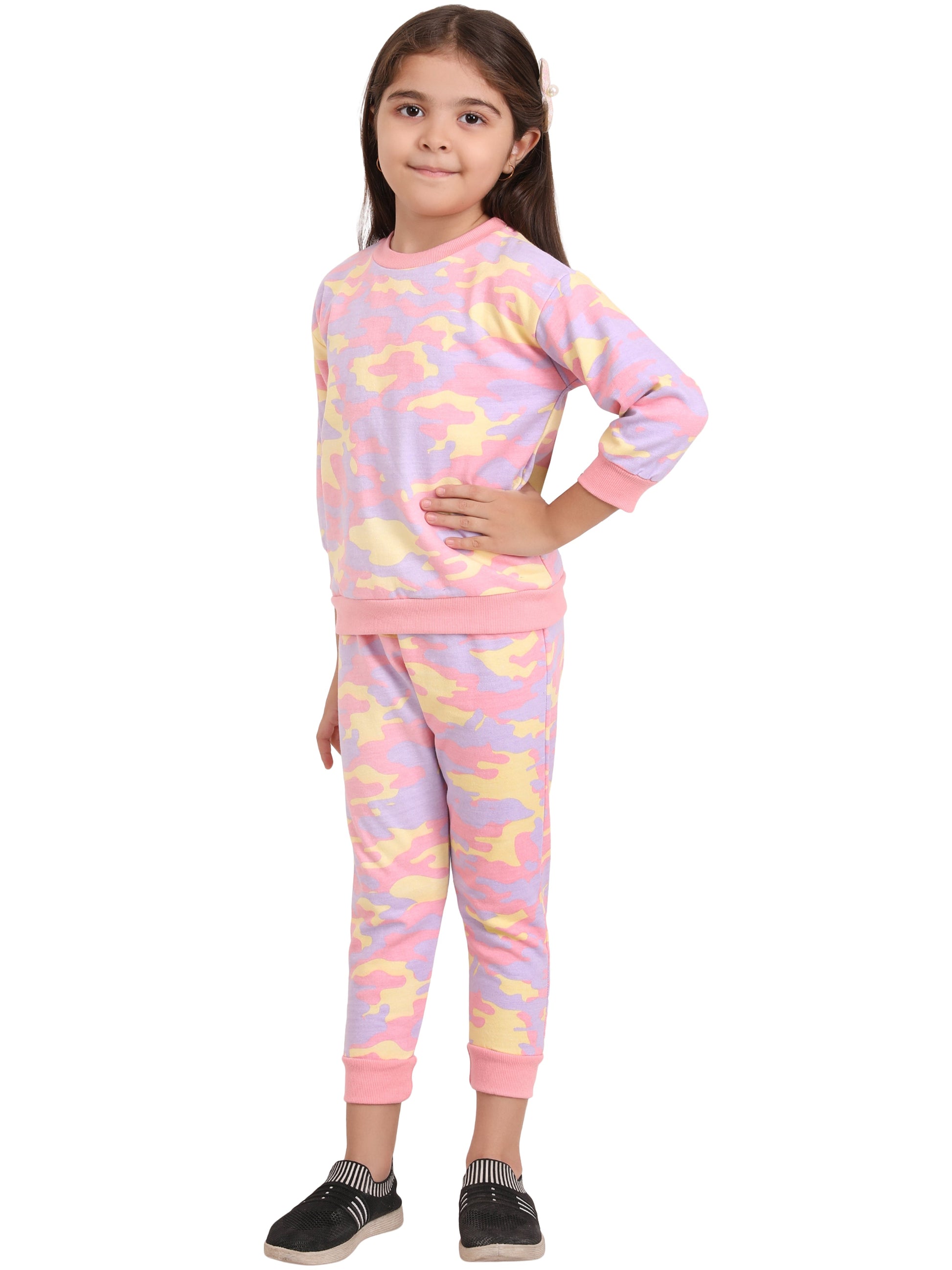 Girl Commando Pyjama Set Cute Girl Pajama Set – BumbleBees Shop