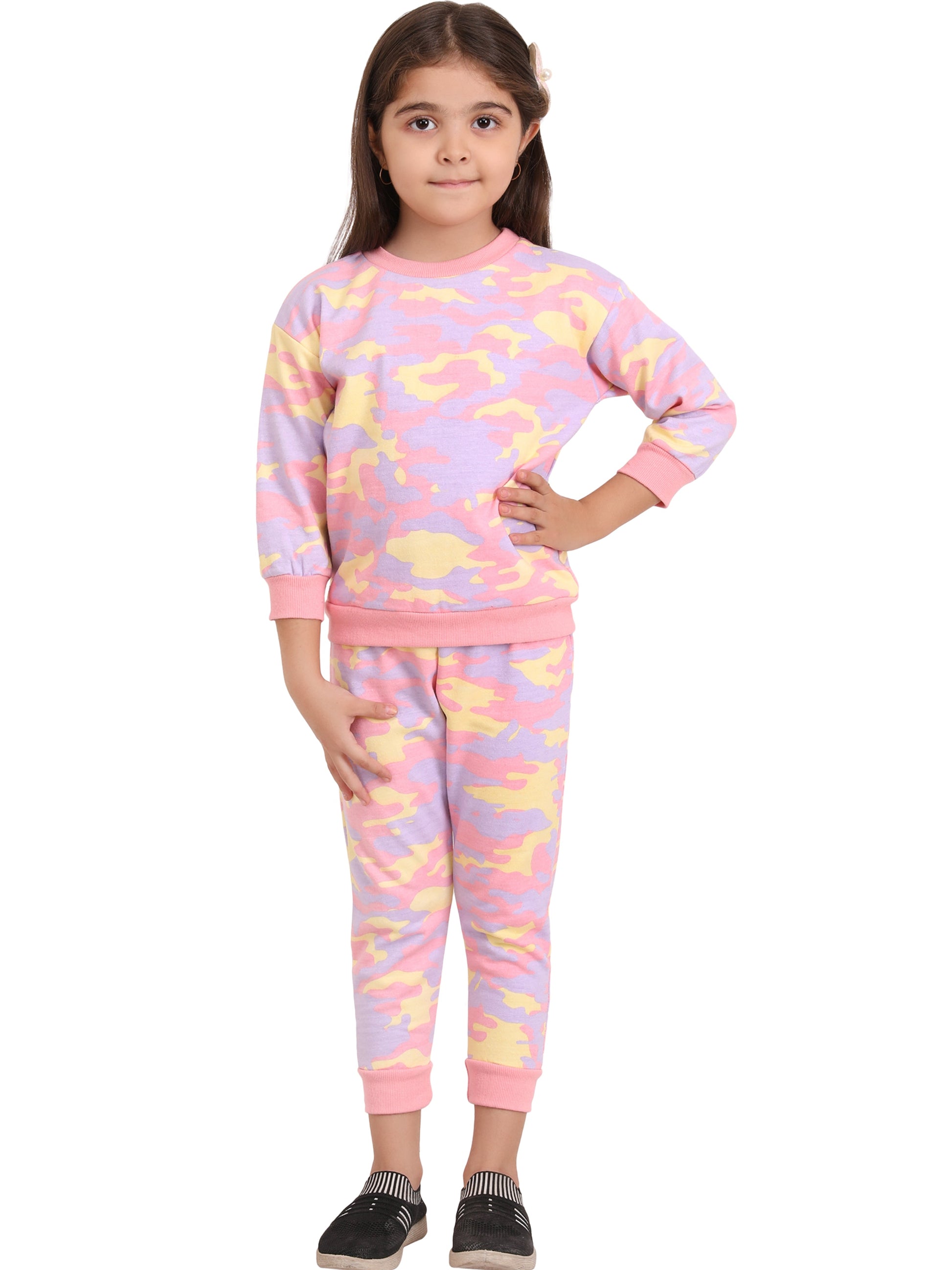 Girl Commando Pyjama Set Cute Girl Pajama Set – BumbleBees Shop