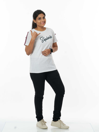 Explorer Soft & Premium Women's Printed Cotton T-Shirt