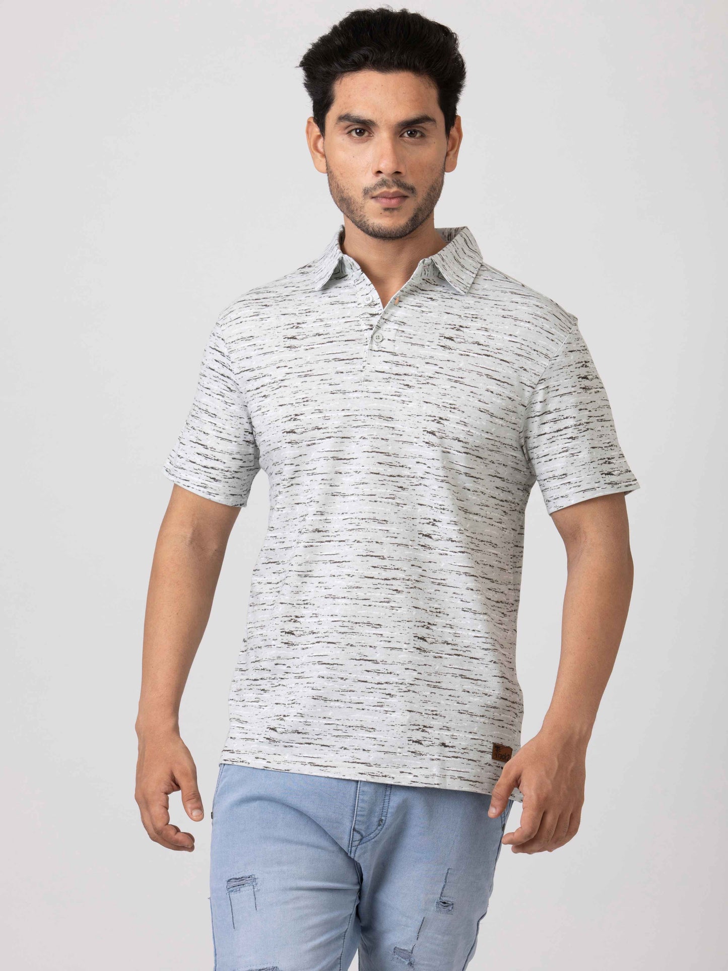 Cool & Comfortable 100% Cotton Mens Collar T-Shirt