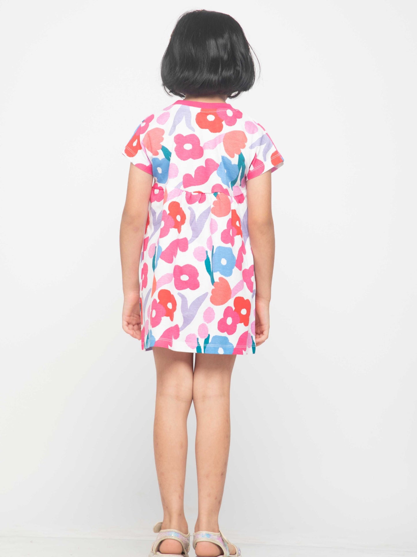 Blooming  Girls Cotton Frock