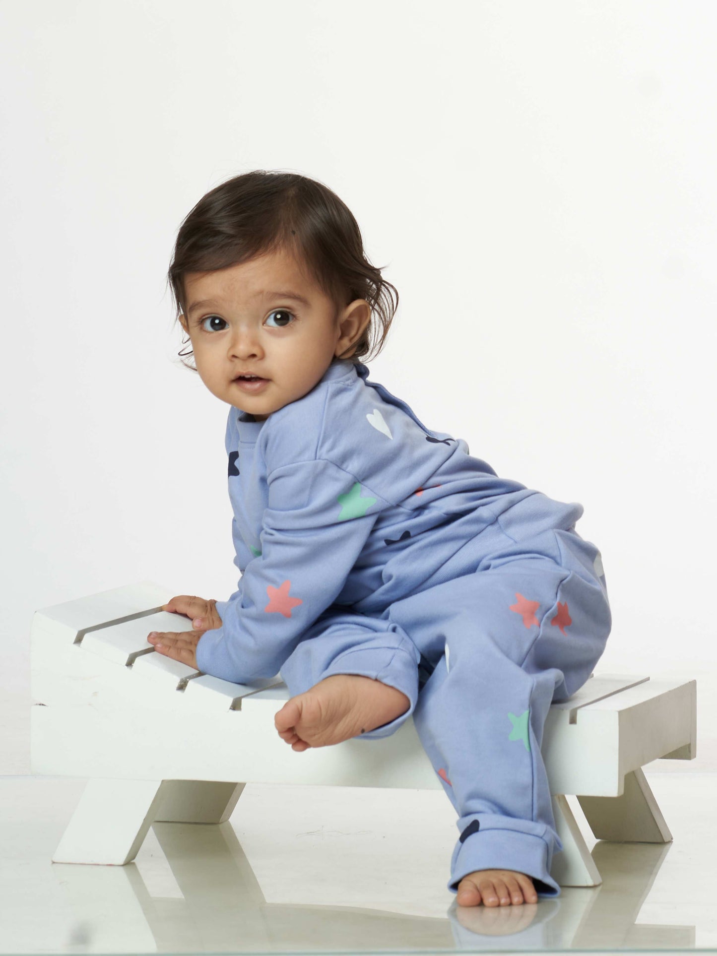 Twinkle Star Babies Pyjama Set Blue