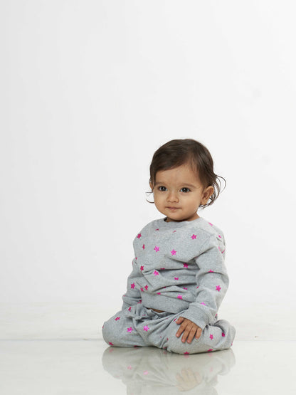 Star Baby Winter Sweatshirt Babies Pyjama Set
