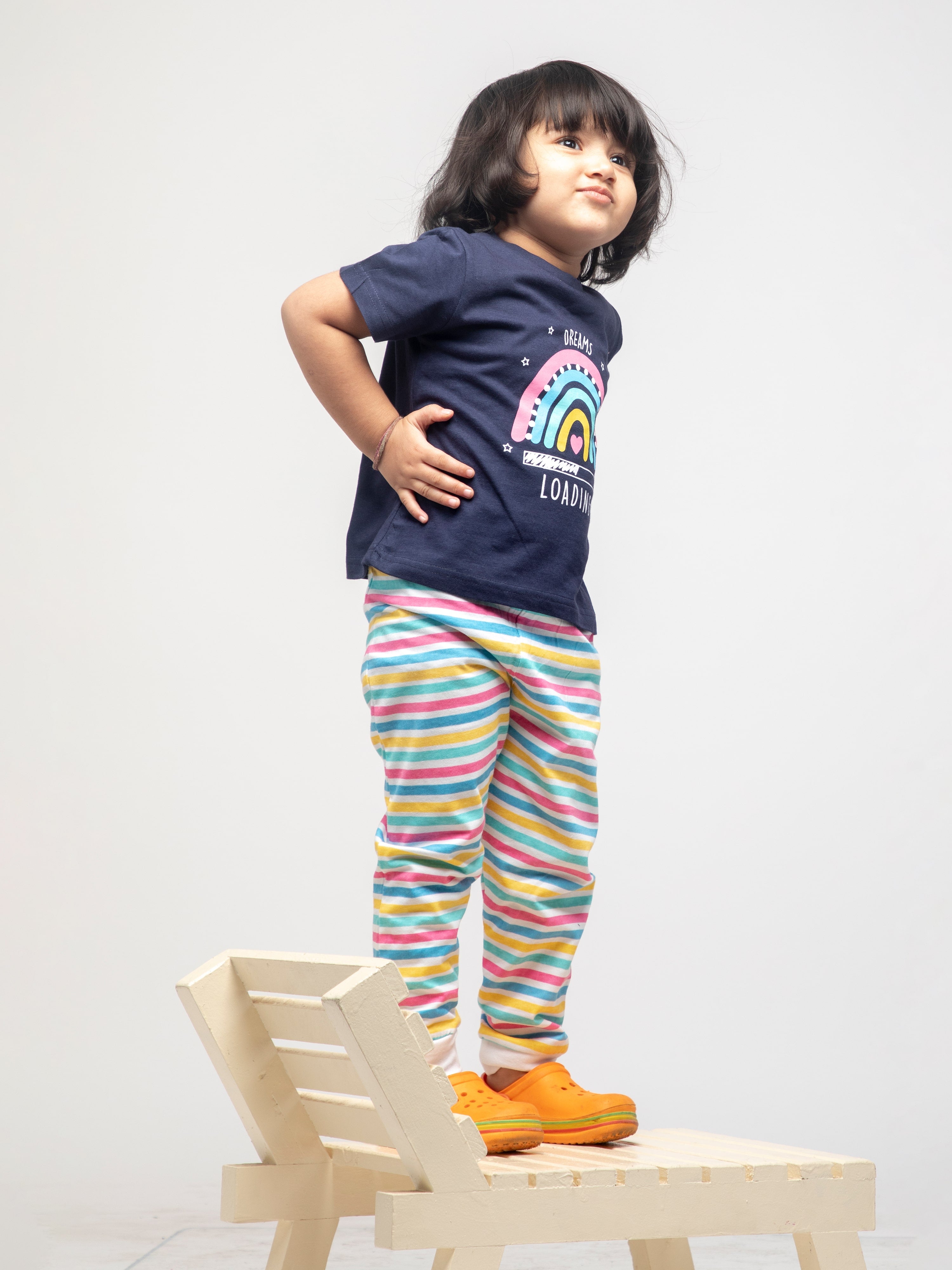 Baby girl pjs online set