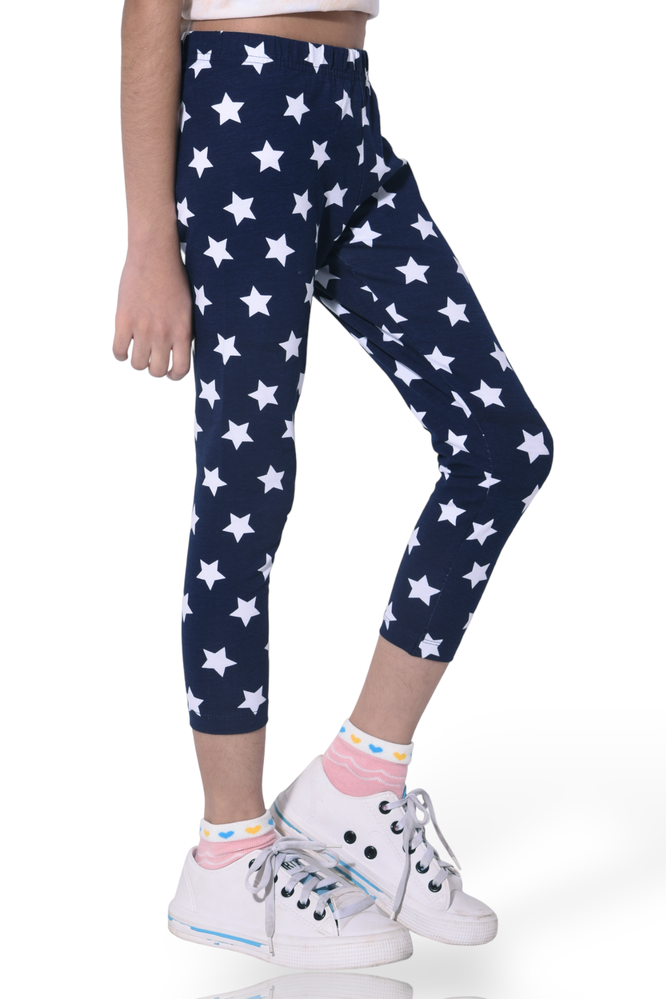 Star Statement Girls printed leggings