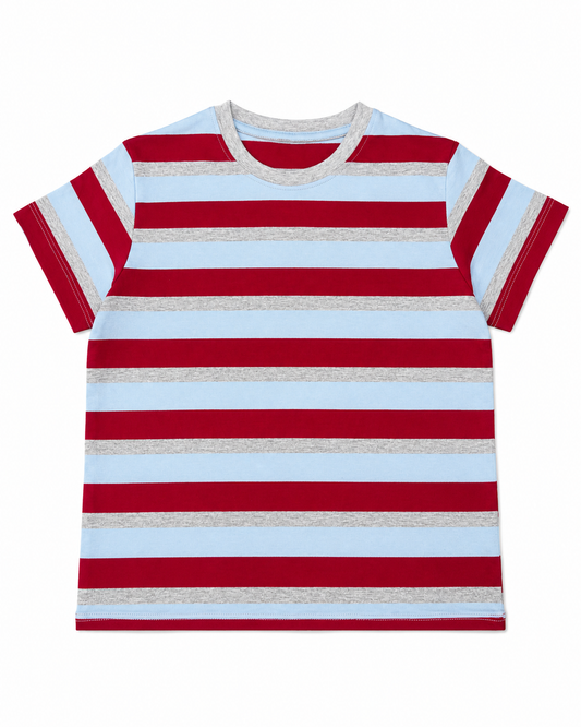 Cherry Stripe - Boys T-Shirt
