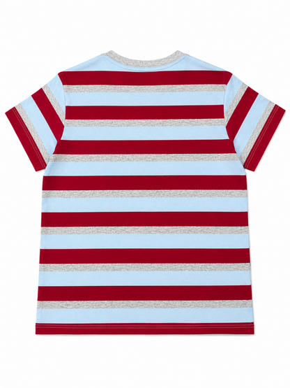 Cherry Stripe - Boys T-Shirt