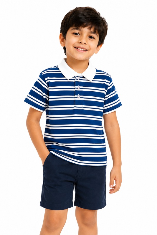 Blue Bay - Boys Polo T-Shirt