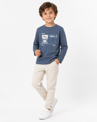 Downtown - Boys Full Sleeve T-shirt