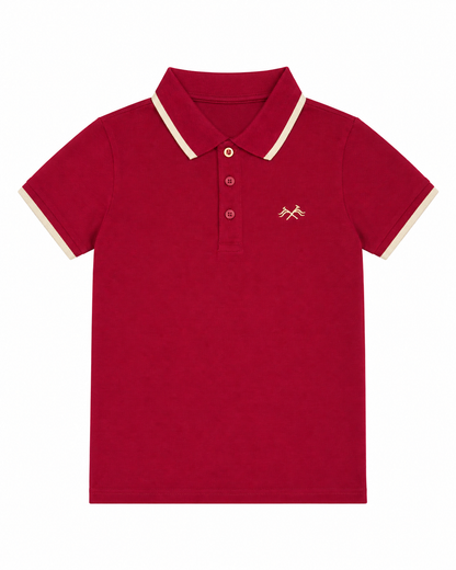 Crimson Champ - Boys Polo T-Shirt