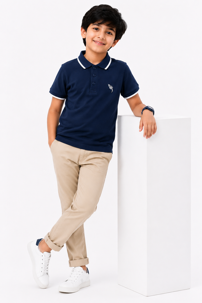 Blue Comet - Boys Polo T-shirt