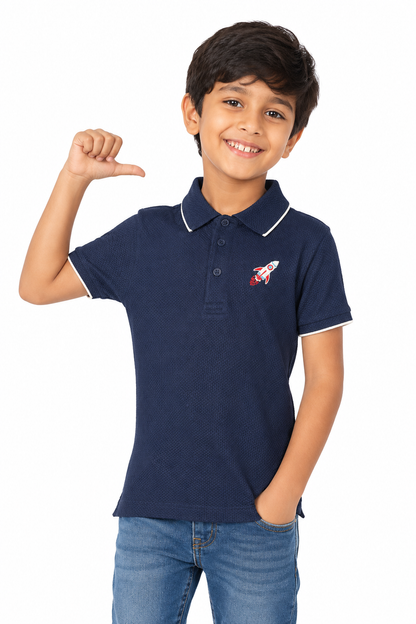Sky Mission - Boys Polo T-Shirt