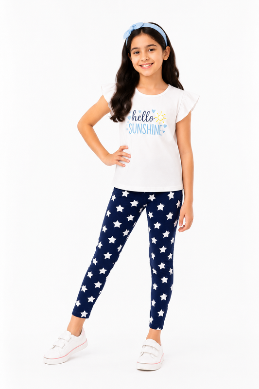 Starlight Girls Leggings | Ankle Length