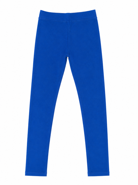 Sapphire Glow Girls Leggings - Blue | Full Length