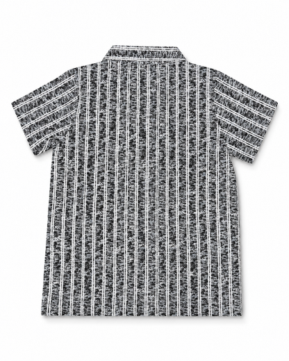 Graphite Glitch - Boys Polo T-Shirt